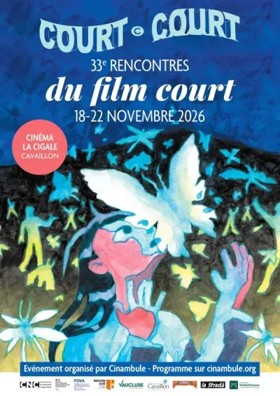 Affiche de Court c'est court 2026 réalisée par Léna Martinez